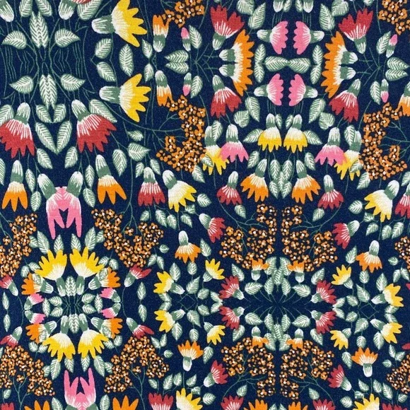 Matilda Jane women's Long Sleeve peasant Blouse top Sz M floral Boho Gypsy - Picture 5 of 8